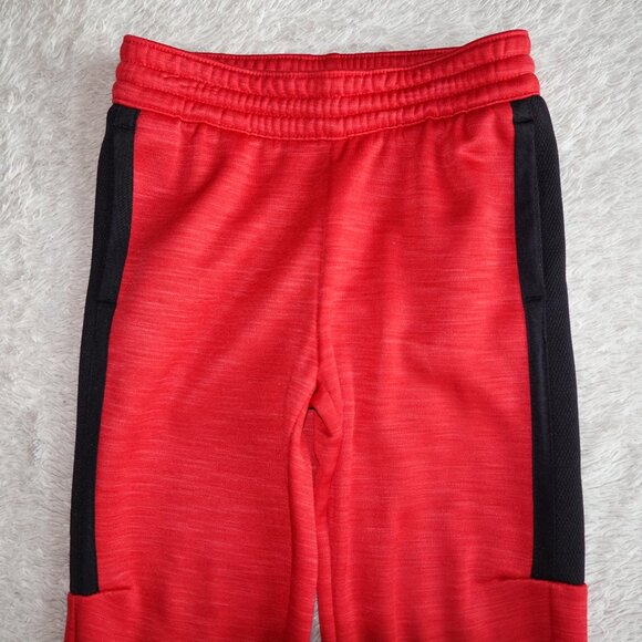 Boys Small 6/7 Old Navy Active Go Dry Red Sweatpants 2 Side Pockets, Like New - Picture 2 of 3